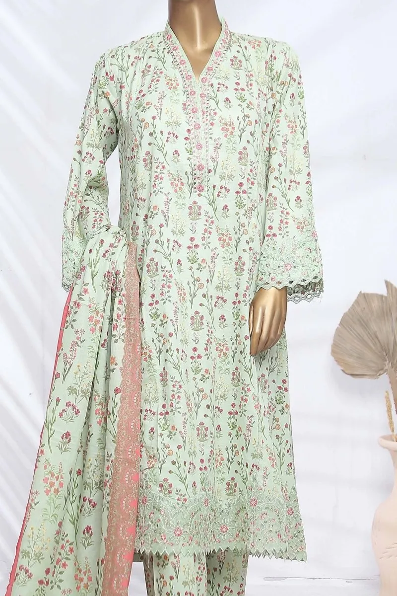 Bin Saeed Embroidered Lawn Dress BIN92