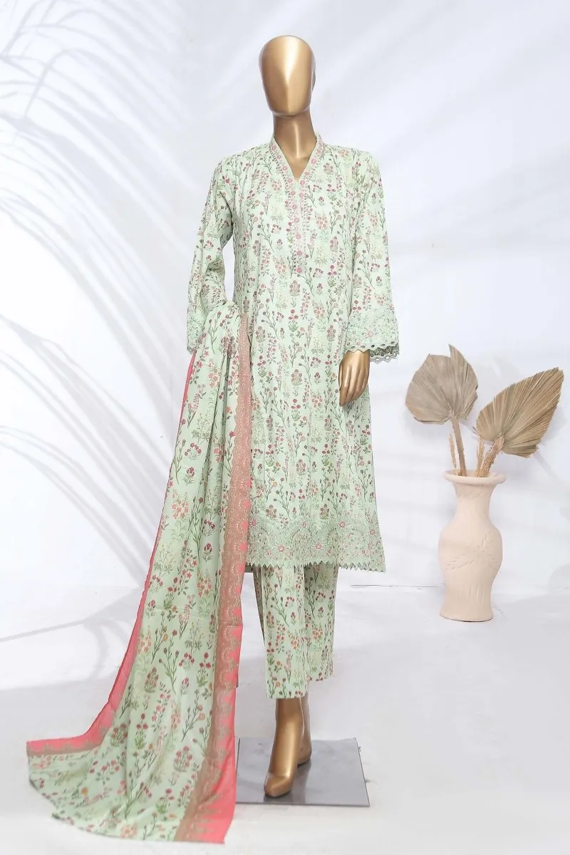 Bin Saeed Embroidered Lawn Dress BIN92