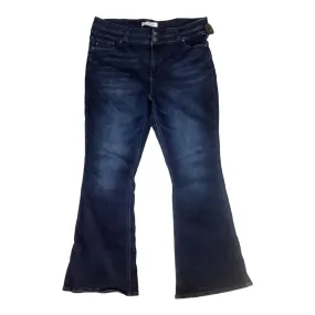 Blue Denim Jeans Straight Kancan, Size 24