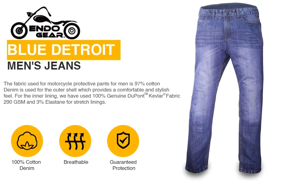 Blue Detroit Steel Jeans