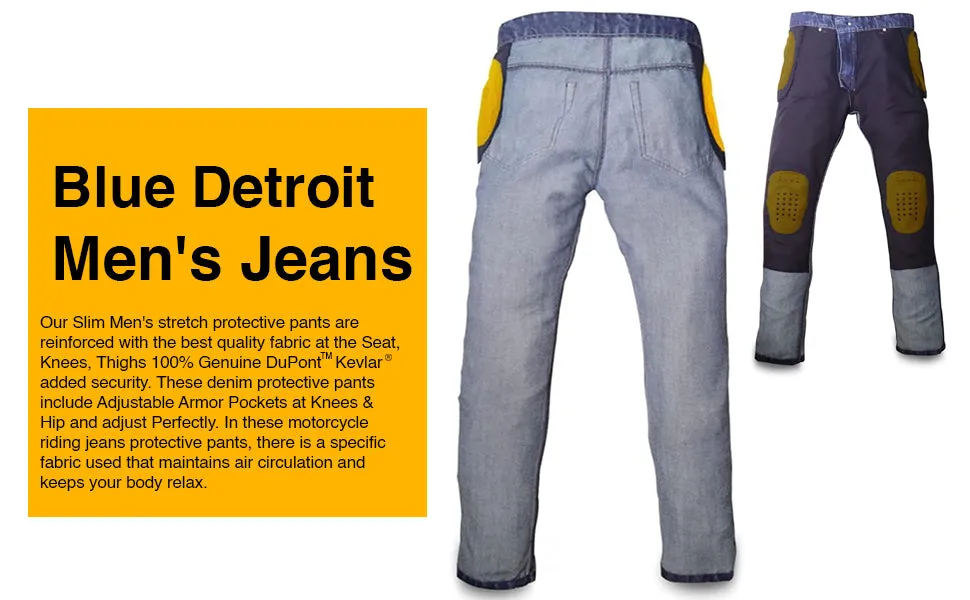 Blue Detroit Steel Jeans