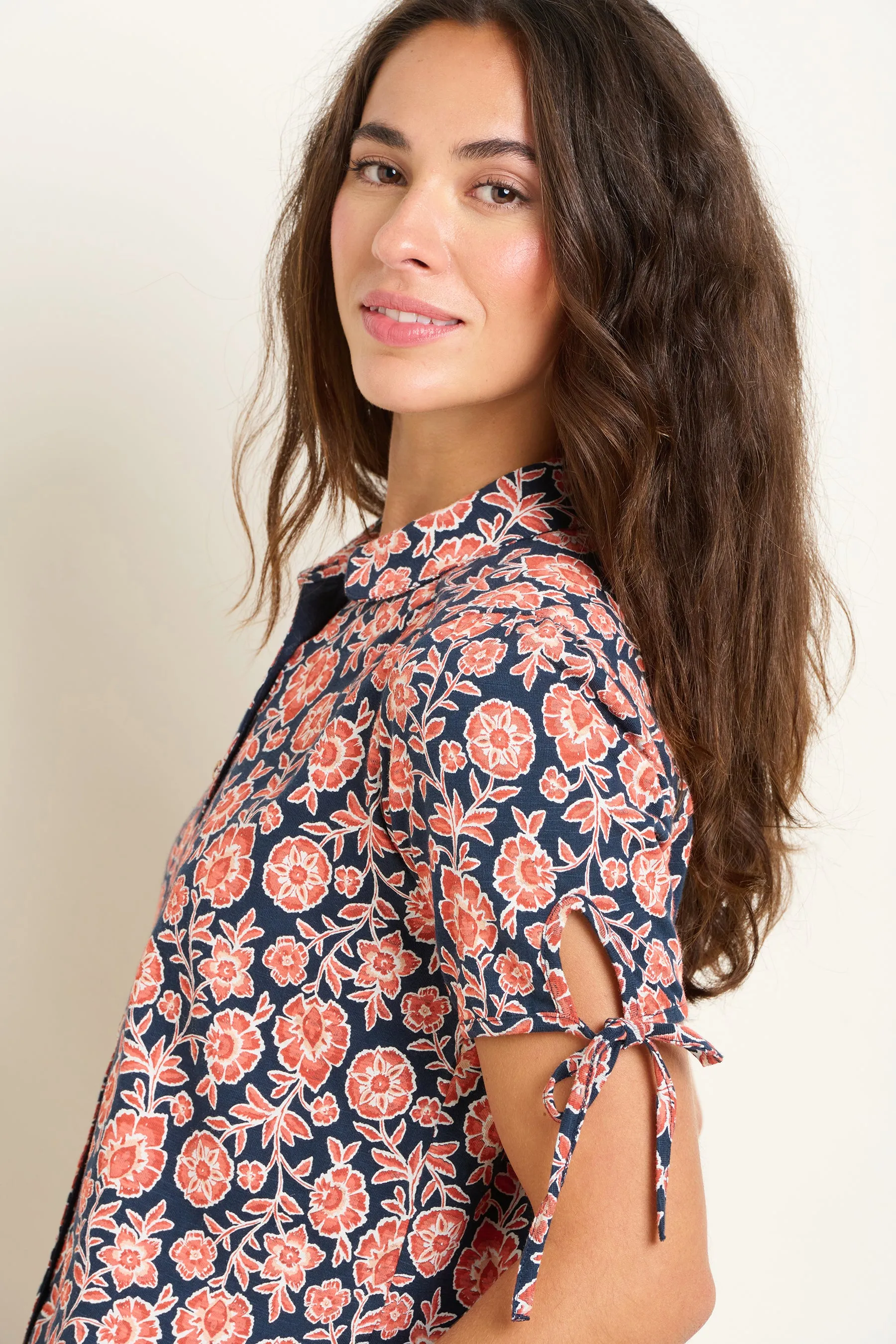 Boho Floral Blouse