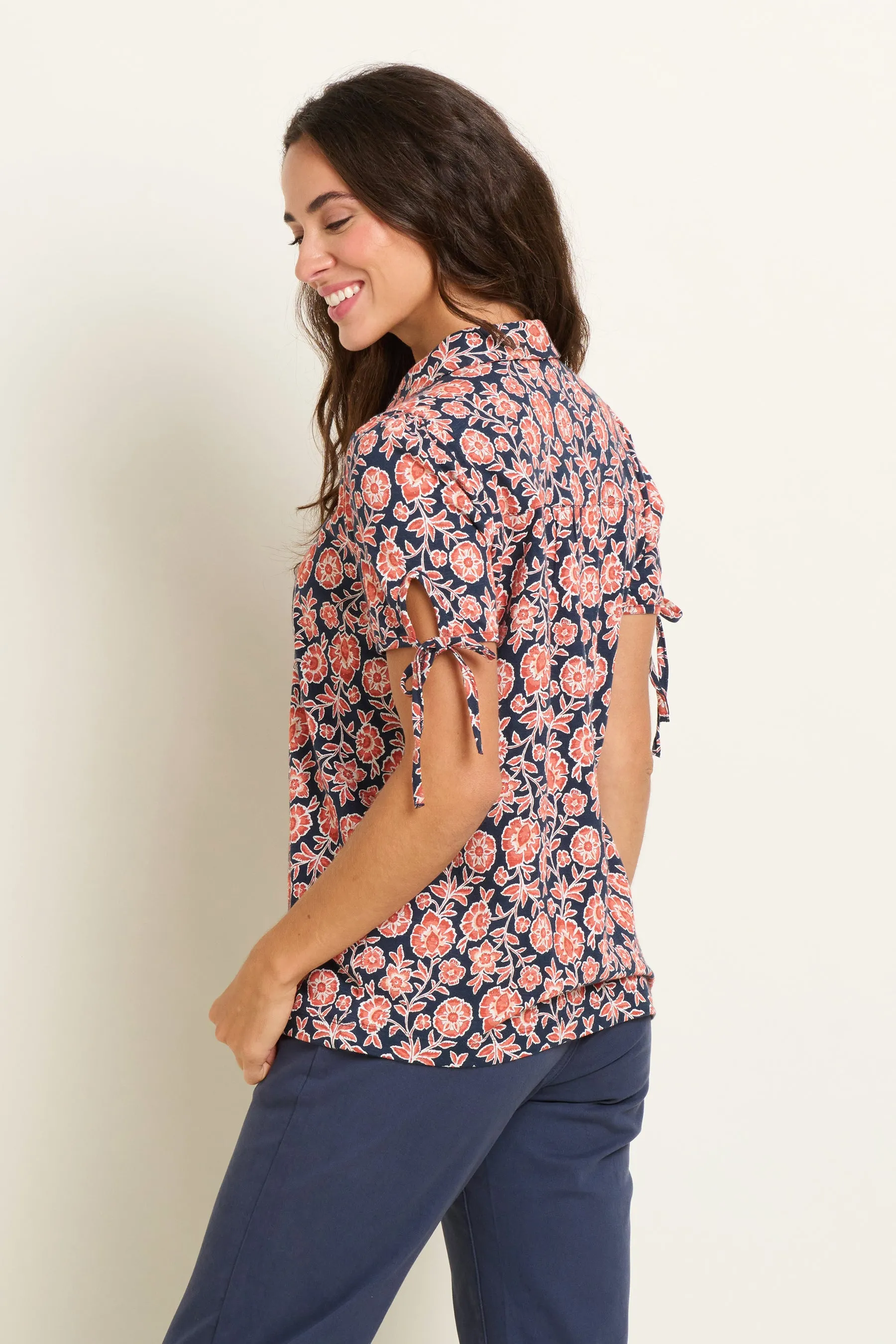 Boho Floral Blouse