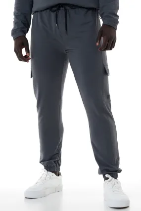 Cargo Track Pants _ 146601 _ Charcoal