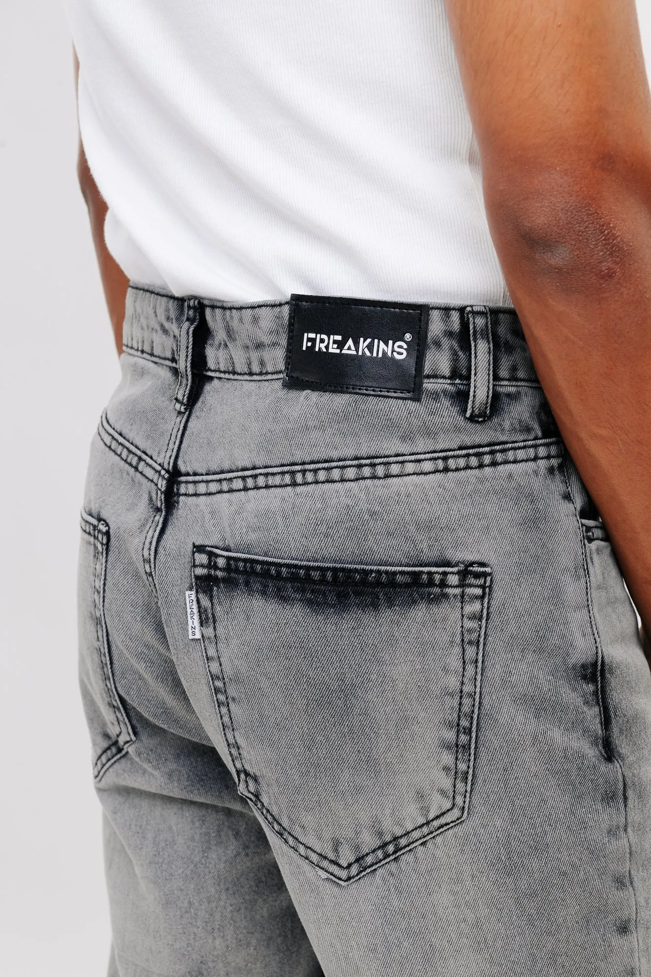 Charcoal Men's Straight Jeans