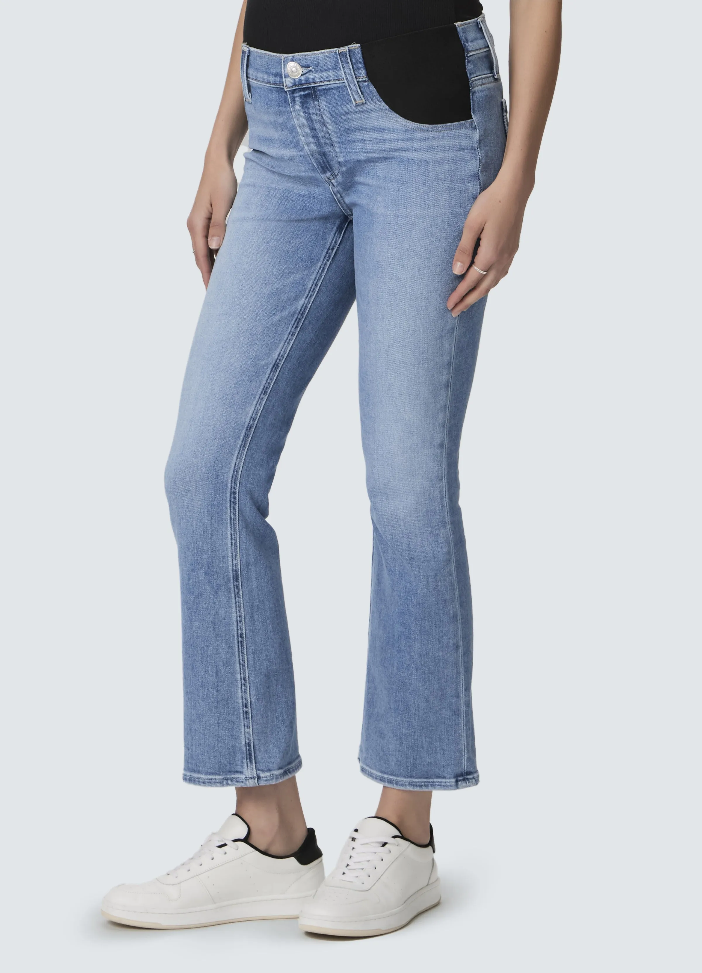 Claudine Ankle Flare Maternity Jeans