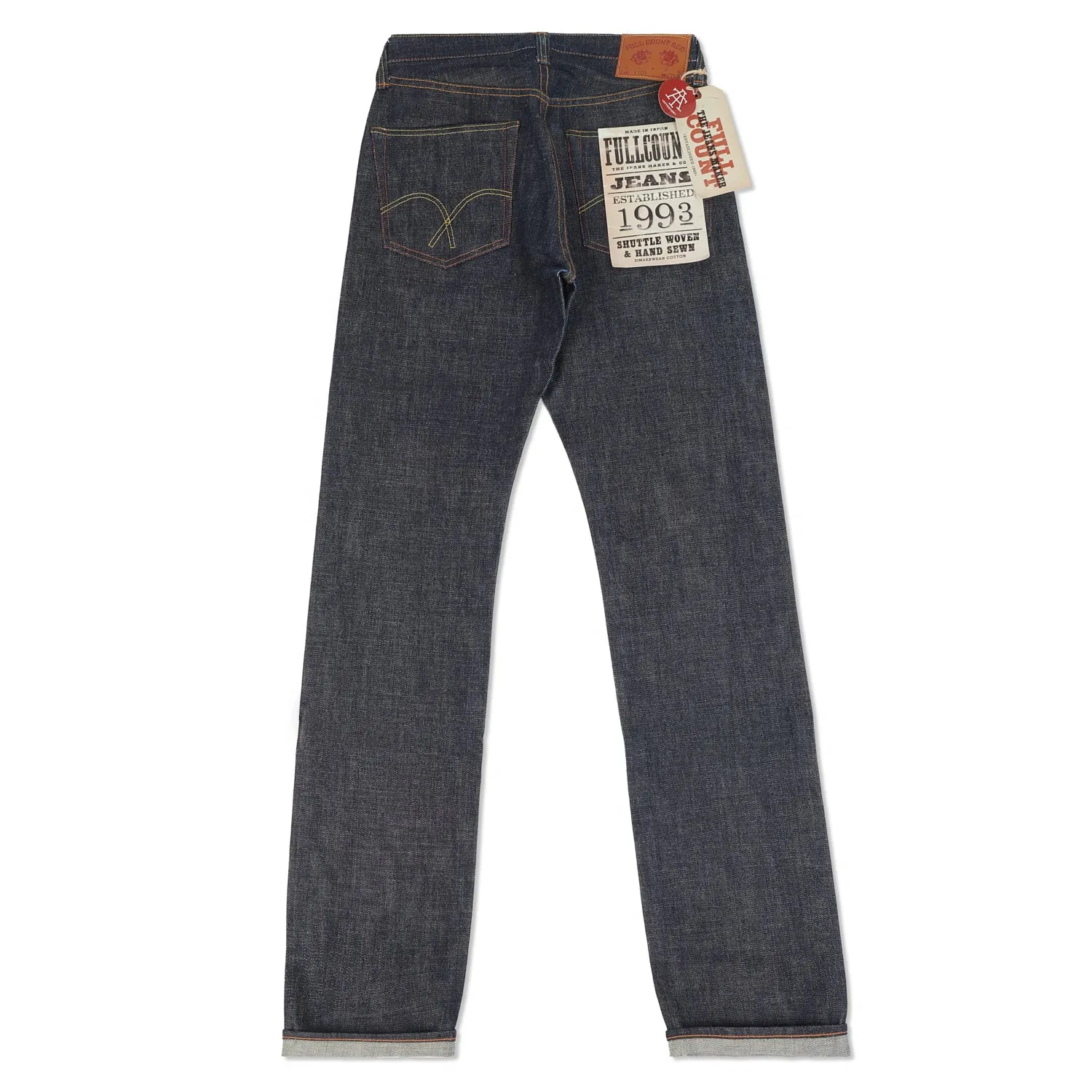 Full Count 1101 13.7oz Loose Straight Jean - Raw