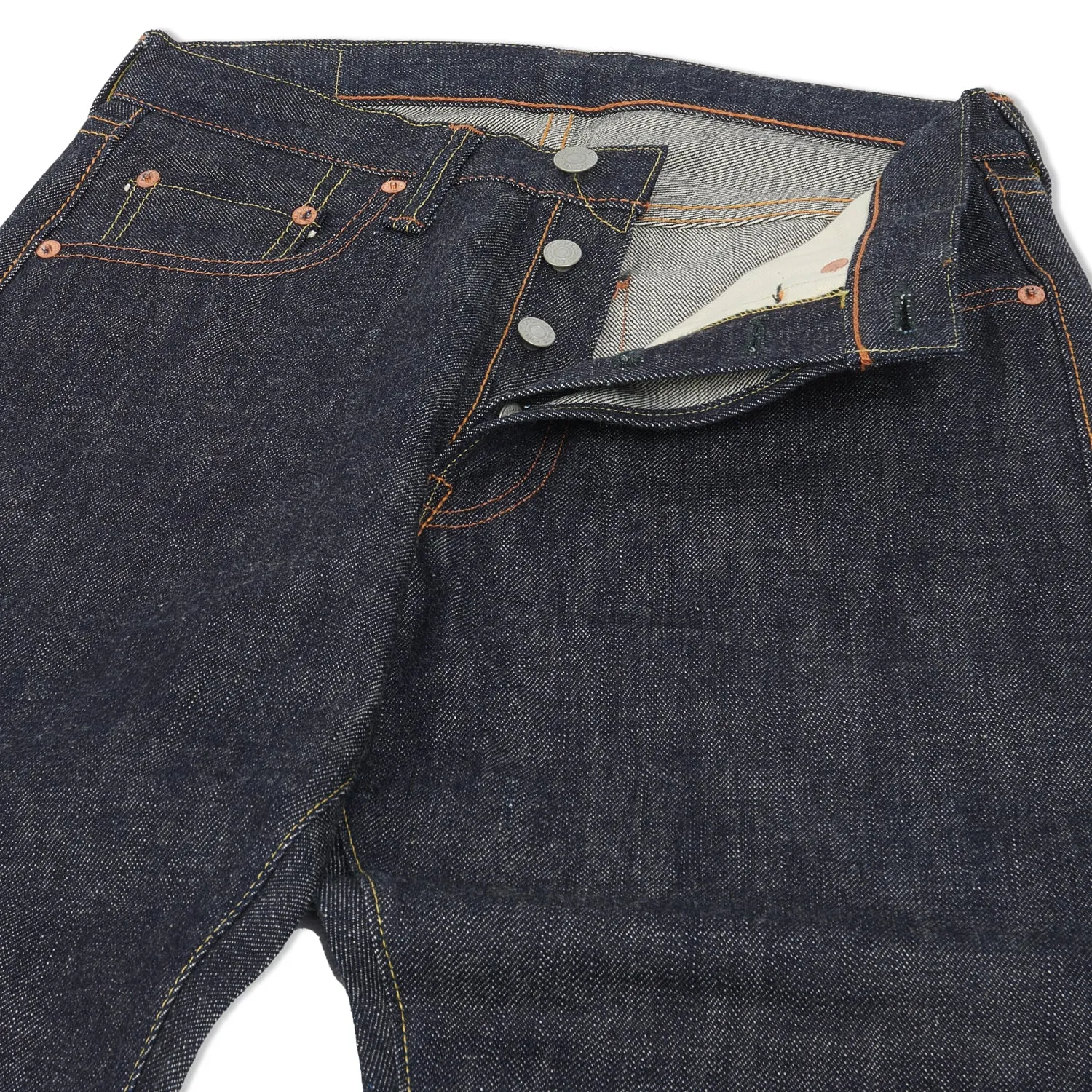 Full Count 1101 13.7oz Loose Straight Jean - Raw