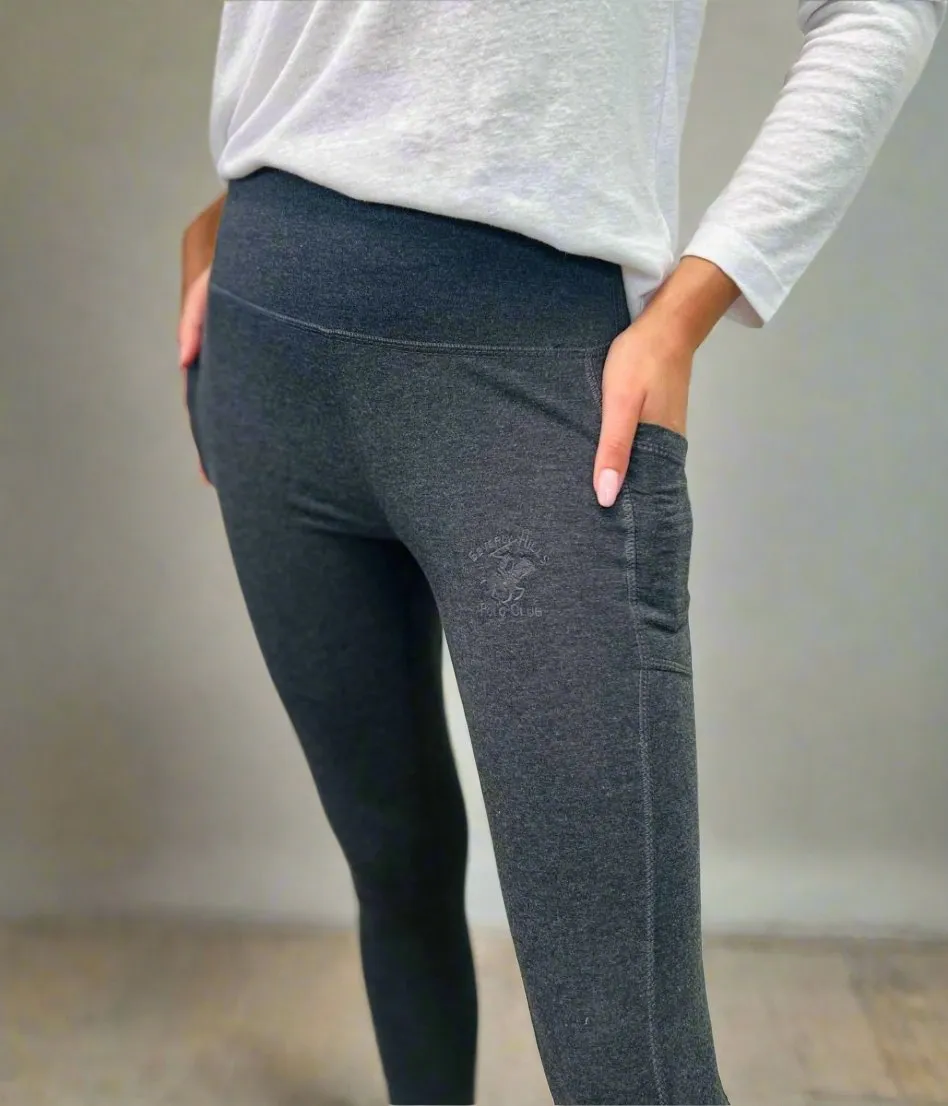 Grey Beverly Hills Polo Club Leggings