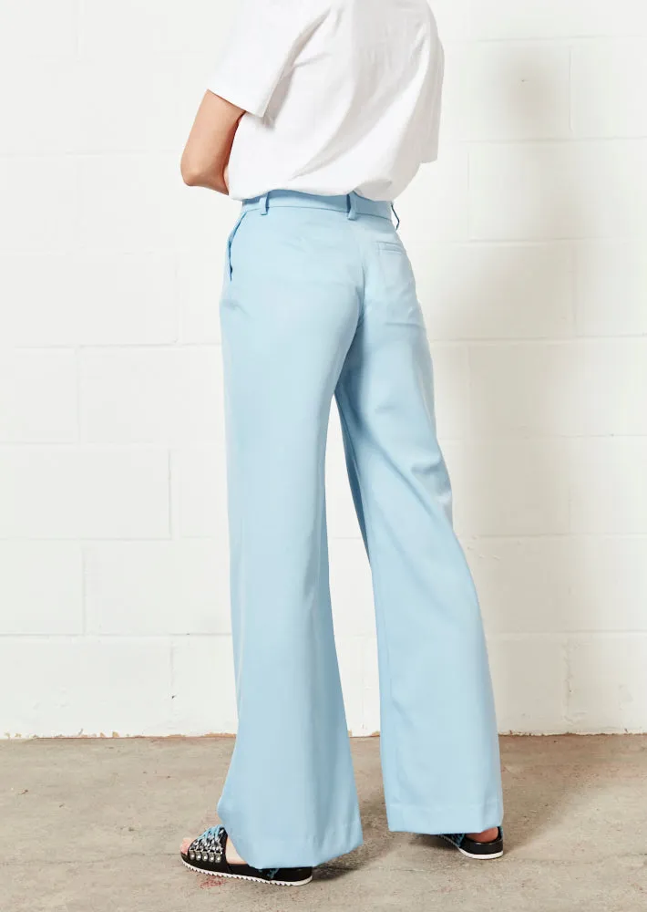 House of Holland Pale Blue Wide Leg Trouser