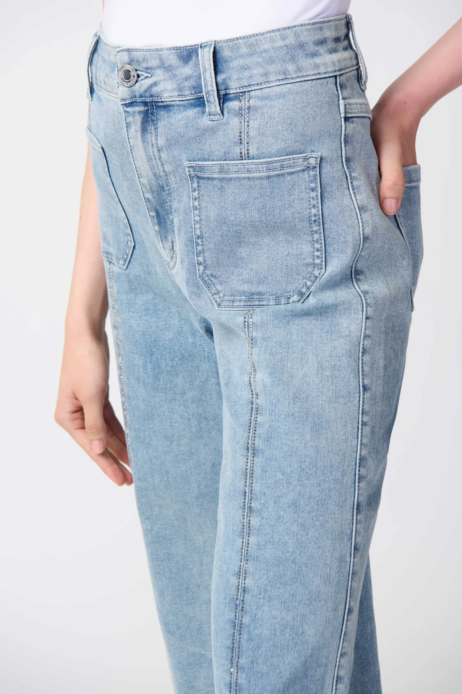 Stylish Joseph Ribkoff Culotte Jeans - Model Number 241903