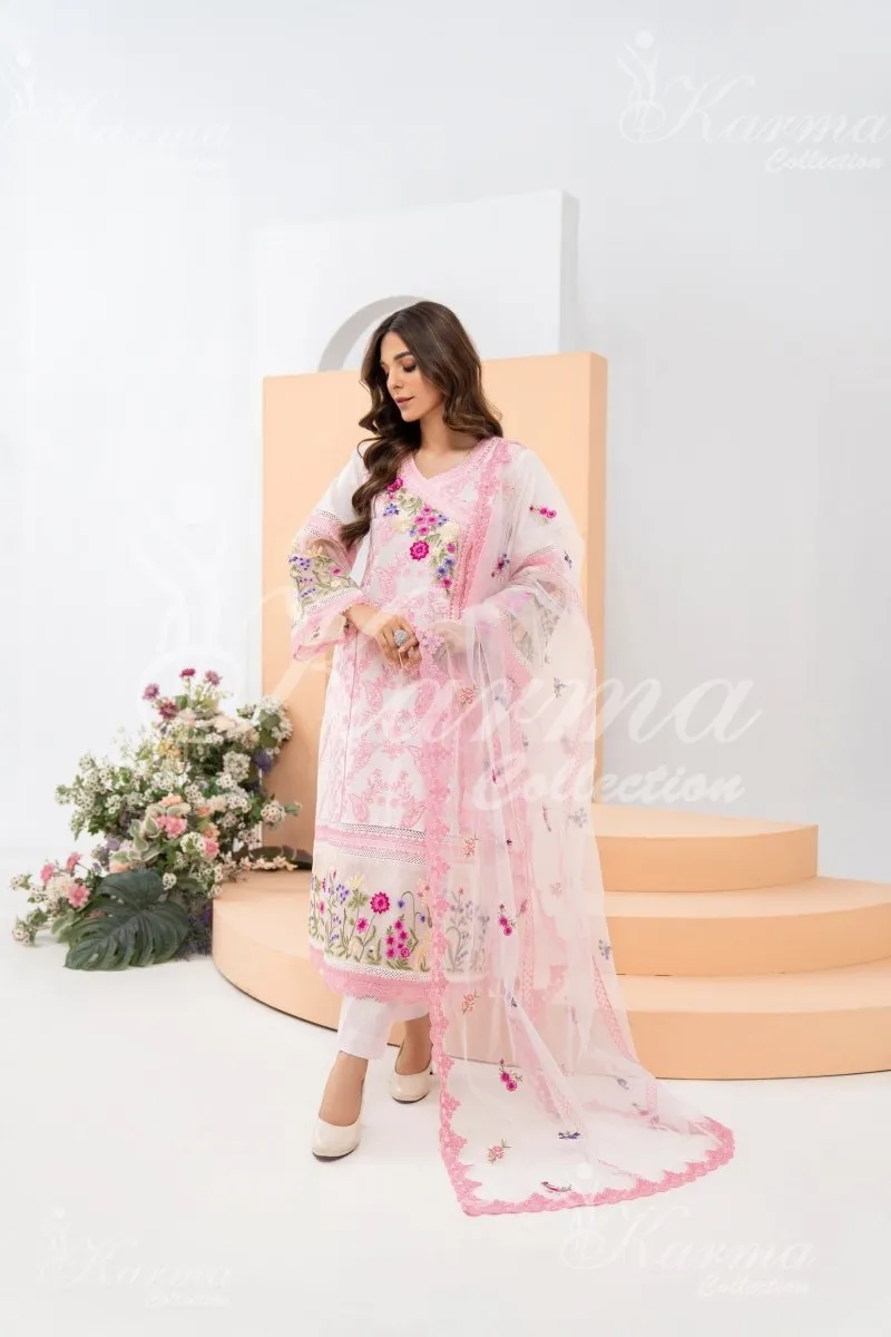 Karma Festive Embroidered Suit KAR51