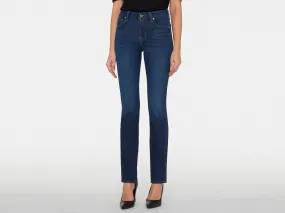 KIMMIE MID RISE STRAIGHT IN INDIGO RINSE