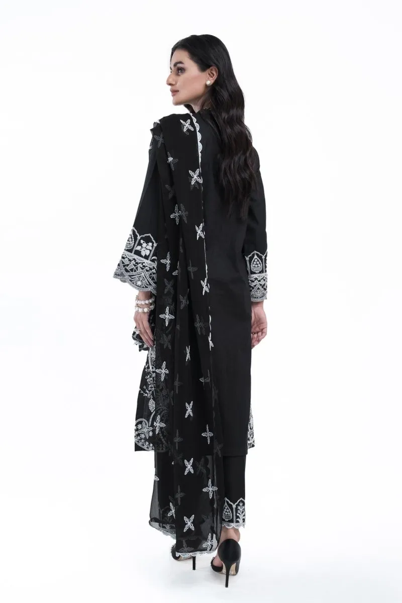 Mihrimah Embroidered Cambric 3 Piece Suit MIH43