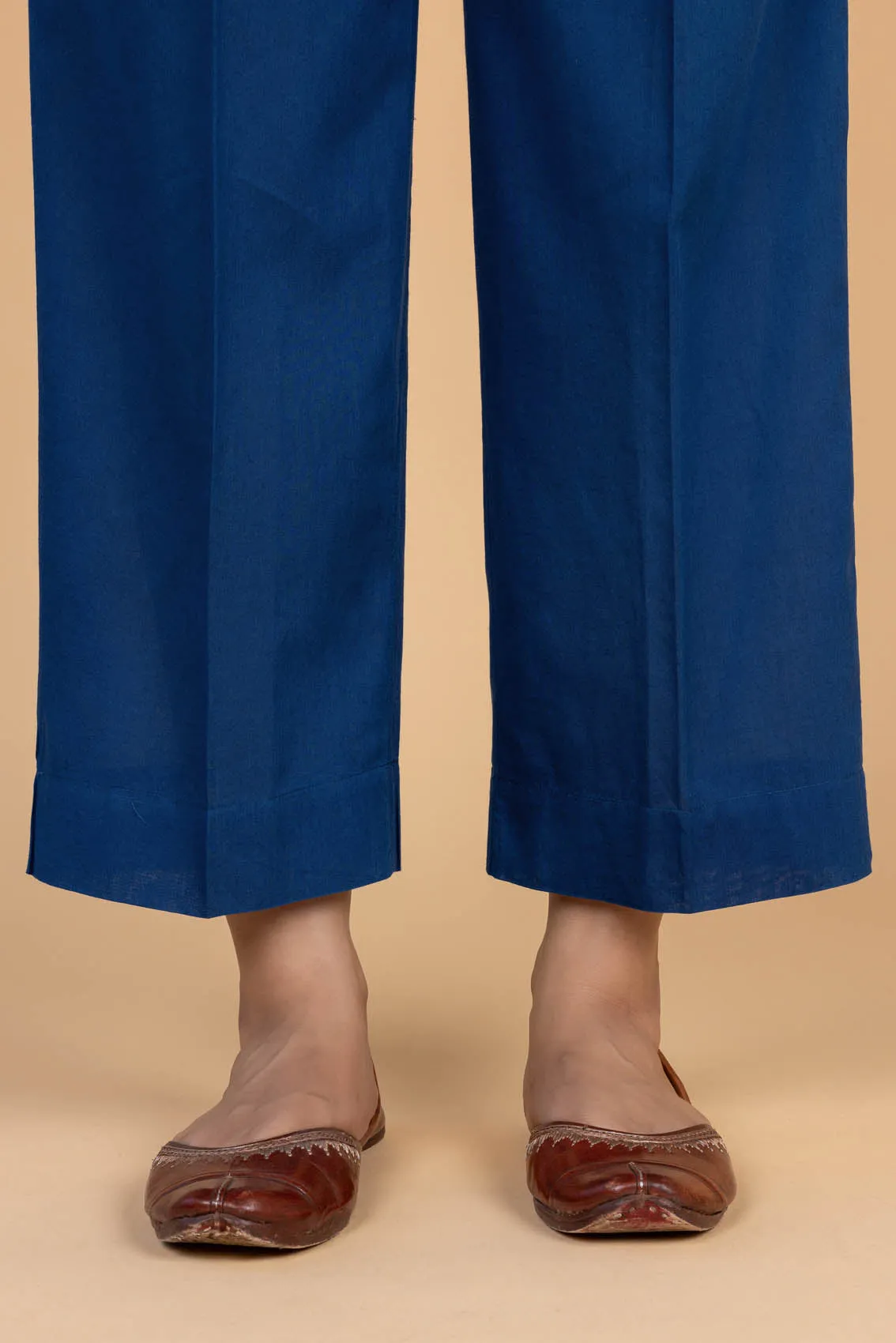 Royal Blue Basic Trousers