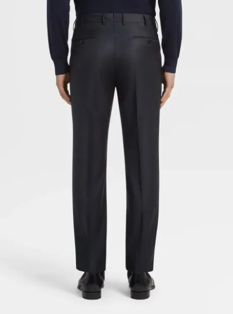 Trofeo Wool Trouser | Navy