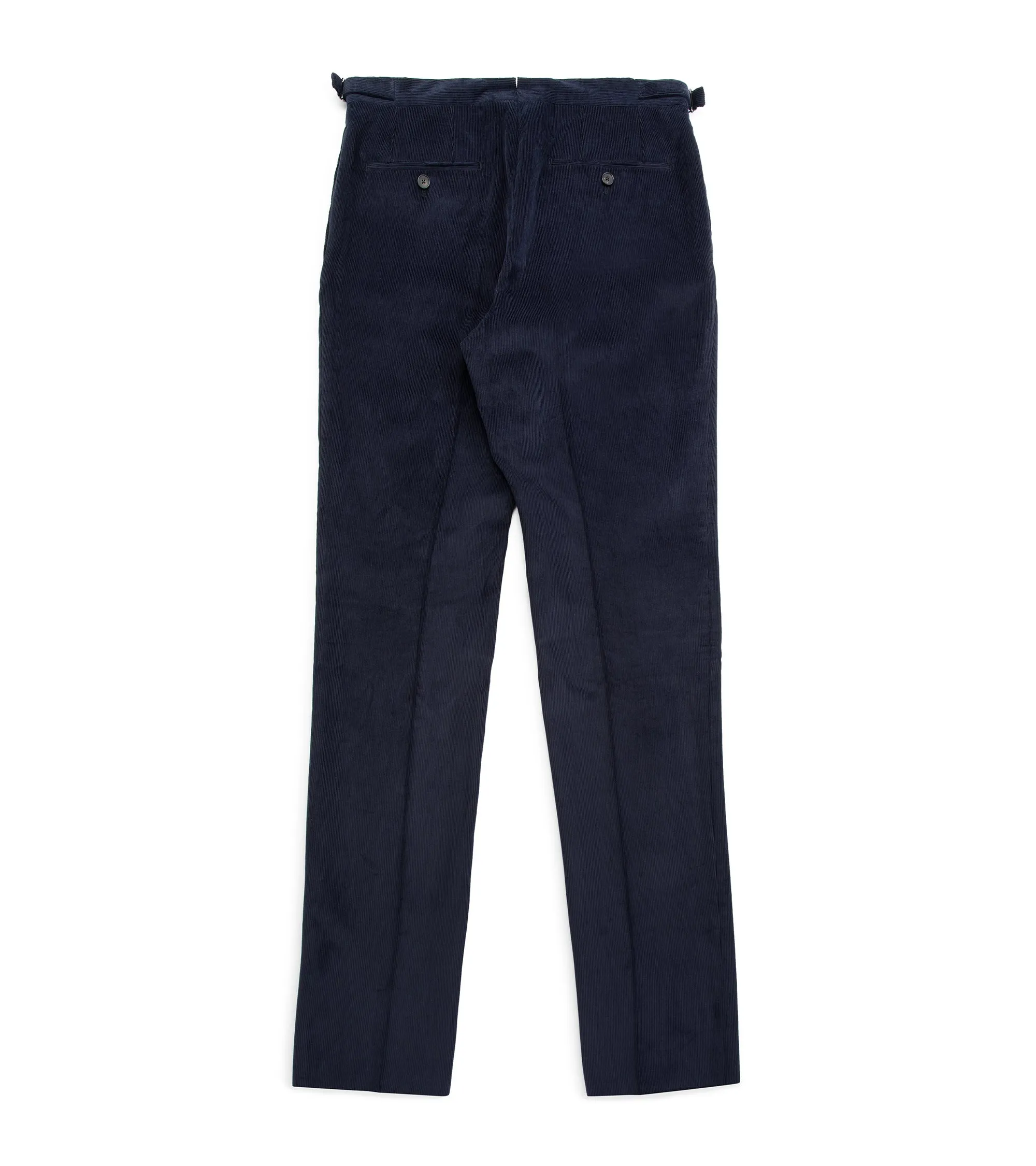 Trunk Wigmore Fine Cotton Corduroy Suit Trousers: Navy